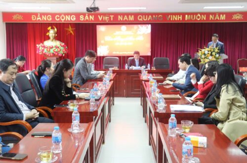 Phó Tổng Thanh tra Lê Tiến Đạt gặp mặt, chúc mừng năm mới Trường Cán bộ Thanh tra