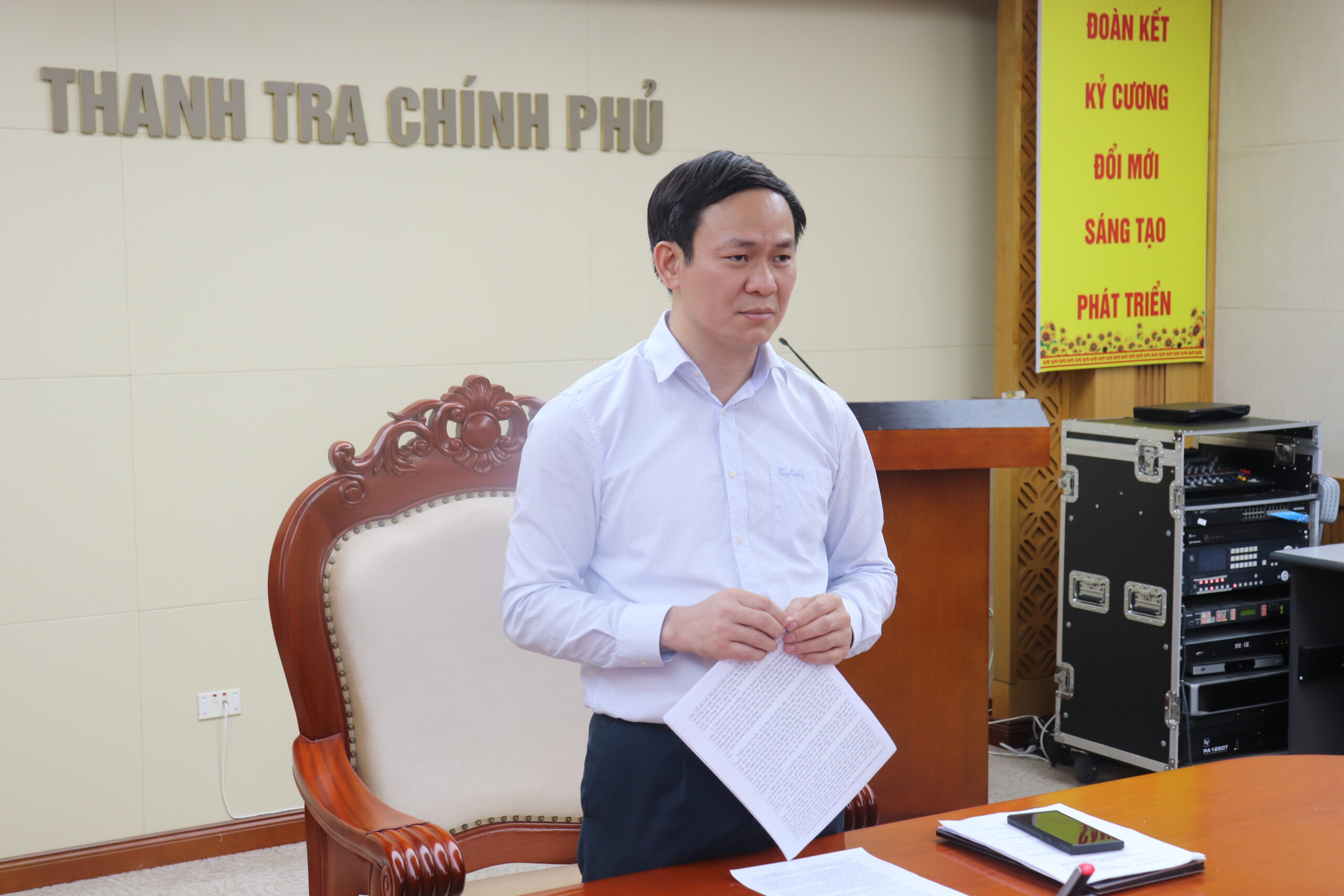 Hội thảo hoàn thiện đề cương nghiên cứu Đề tài khoa học cấp bộ: “Hoạt động thanh tra trong môi trường điện tử”