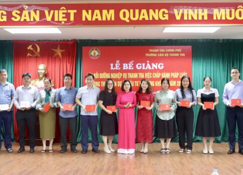 Gần 150 cán bộ hoàn thành lớp bồi dưỡng nghiệp vụ thanh tra dự án đầu tư xây dựng
