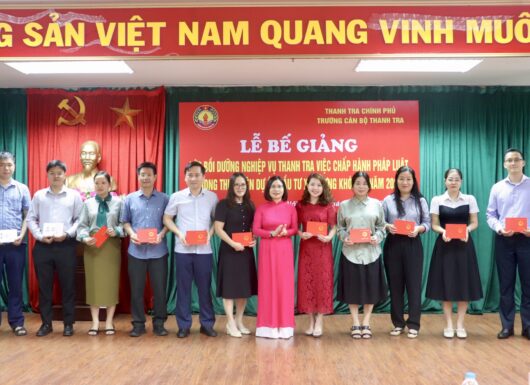 Gần 150 cán bộ hoàn thành lớp bồi dưỡng nghiệp vụ thanh tra dự án đầu tư xây dựng
