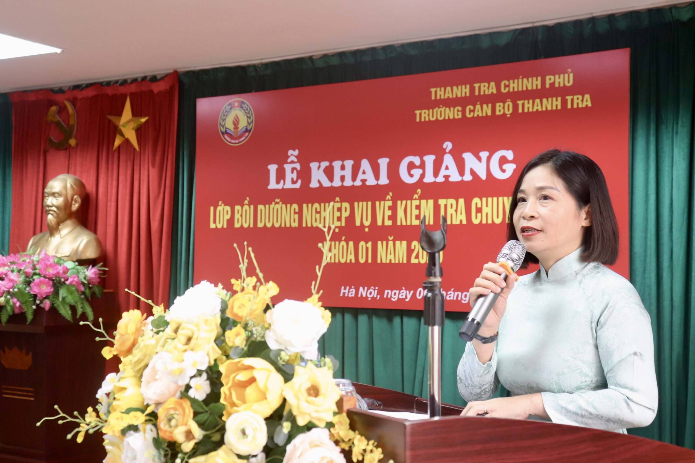 Khai giảng lớp bồi dưỡng nghiệp vụ kiểm tra chuyên ngành K01/2026: Nâng cao năng lực, chuẩn hóa kỹ năng thực thi công vụ