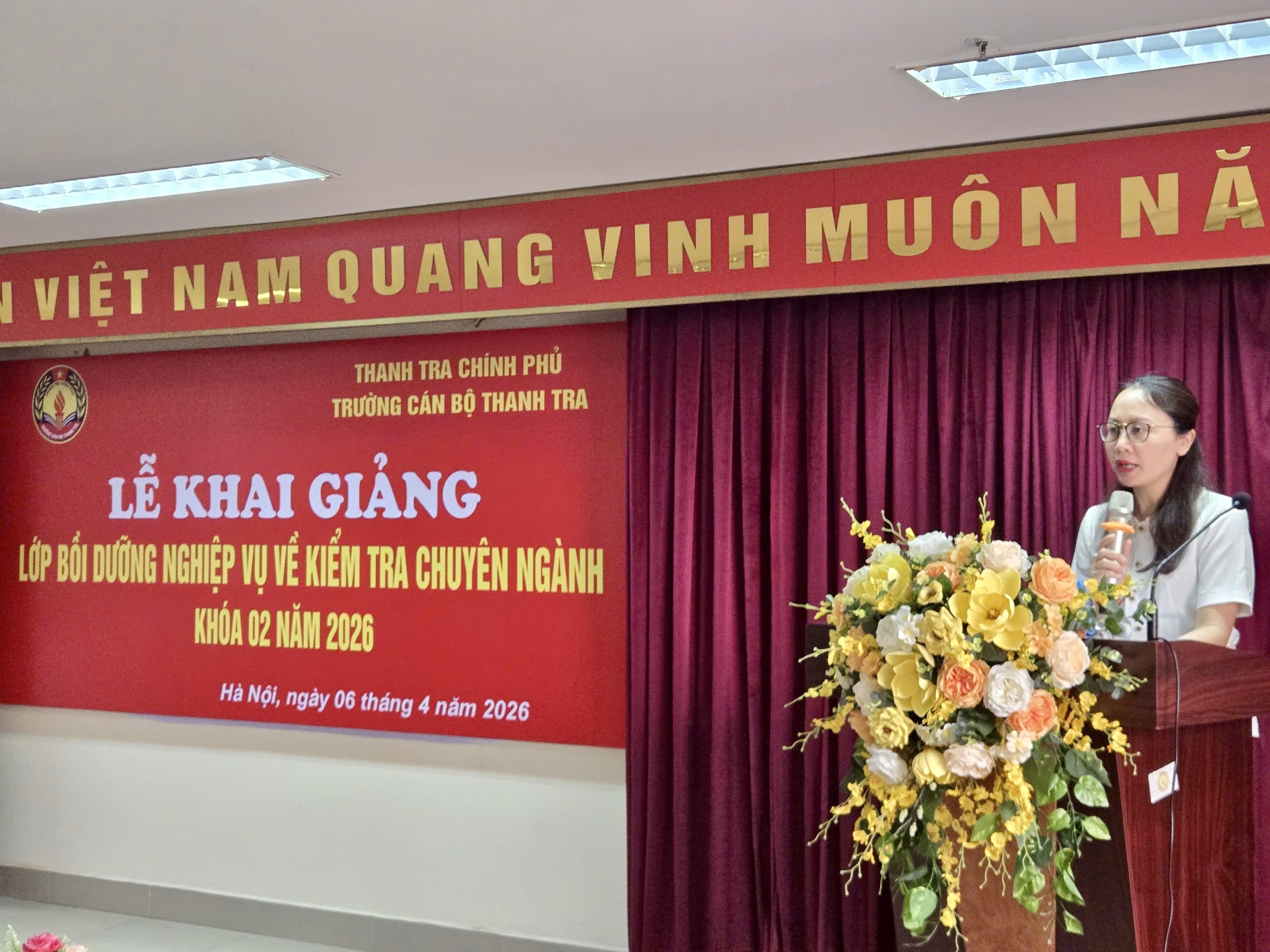 Bồi dưỡng nghiệp vụ kiểm tra chuyên ngành, đáp ứng yêu cầu quản lý trong bối cảnh mới