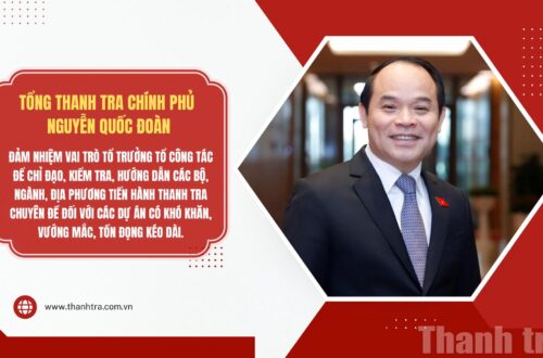 Thành lập Tổ công tác về thanh tra chuyên đề các dự án có khó khăn, vướng mắc, tồn đọng kéo dài