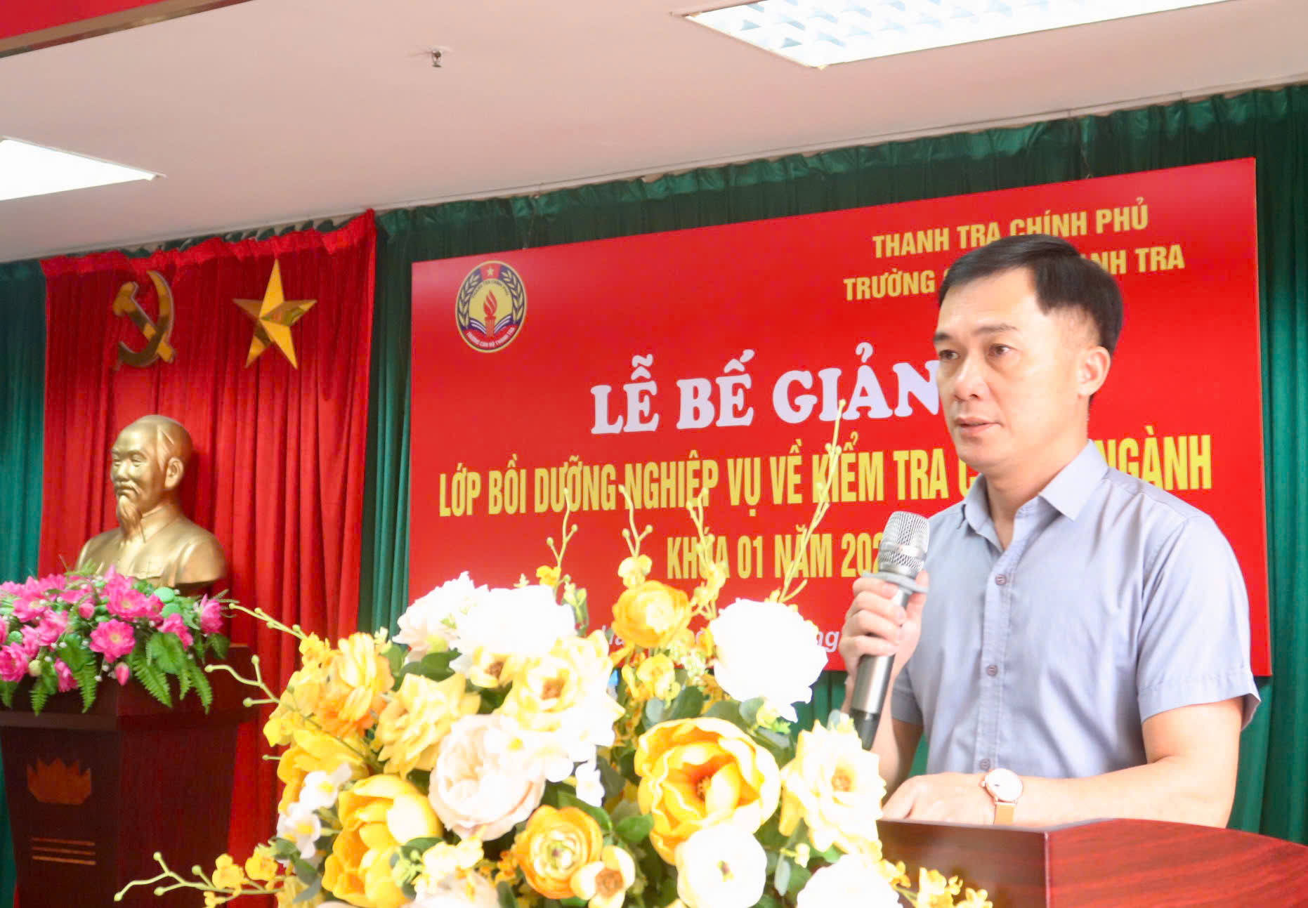 Lễ bế giảng Lớp Bồi dưỡng nghiệp vụ về kiểm tra chuyên ngành K01/2026