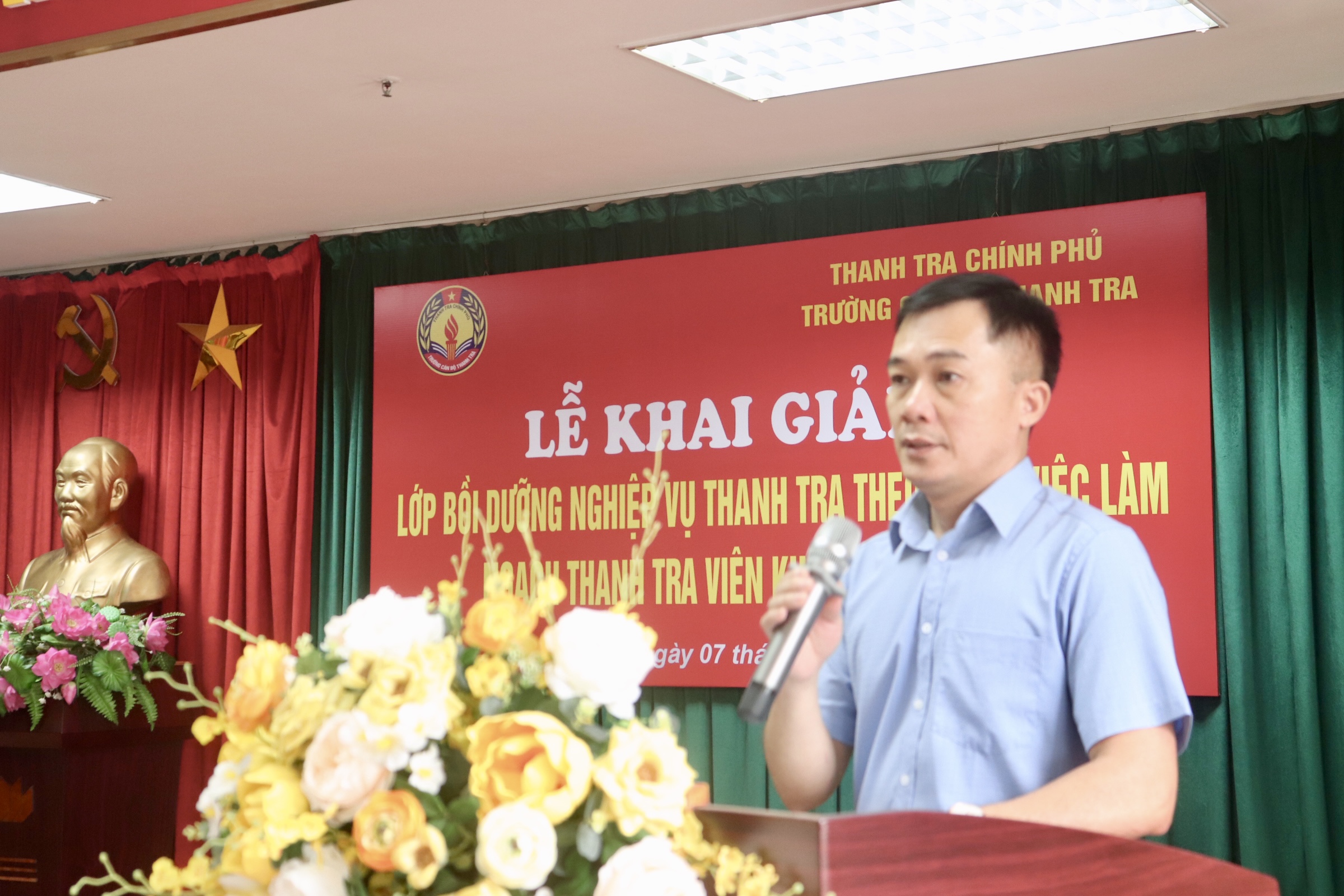 Gần 140 cán bộ thanh tra tham gia lớp Bồi dưỡng nghiệp vụ thanh tra theo vị trí việc làm ngạch Thanh tra viên