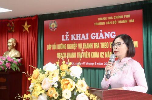 Gần 140 cán bộ thanh tra tham gia lớp Bồi dưỡng nghiệp vụ thanh tra theo vị trí việc làm ngạch Thanh tra viên
