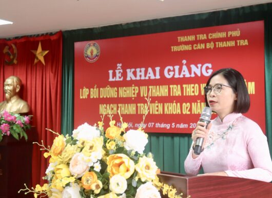 Gần 140 cán bộ thanh tra tham gia lớp Bồi dưỡng nghiệp vụ thanh tra theo vị trí việc làm ngạch Thanh tra viên