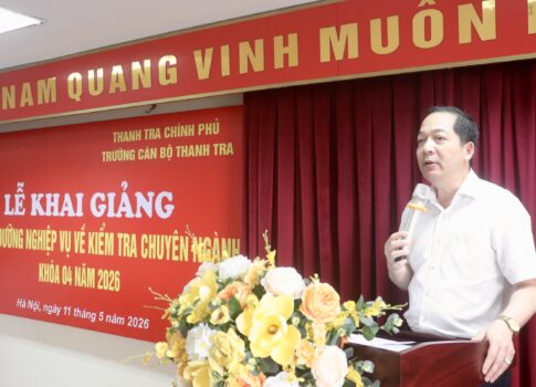 Gần 120 học viên tham gia lớp bồi dưỡng nghiệp vụ kiểm tra chuyên ngành Khóa 04/2026