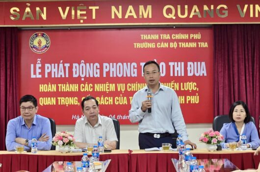Trường Cán bộ Thanh tra phát động thi đua thực hiện nhiệm vụ chính trị chiến lược, quan trọng, cấp bách
