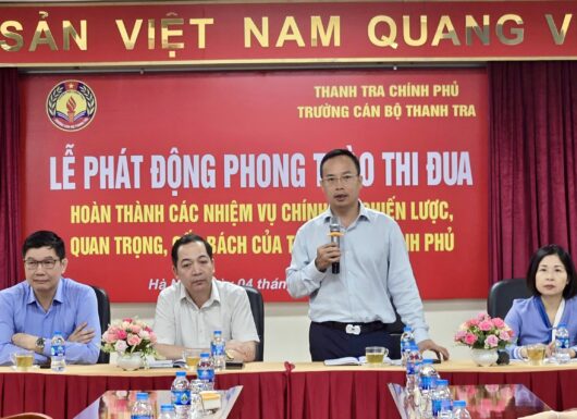 Trường Cán bộ Thanh tra phát động thi đua thực hiện nhiệm vụ chính trị chiến lược, quan trọng, cấp bách