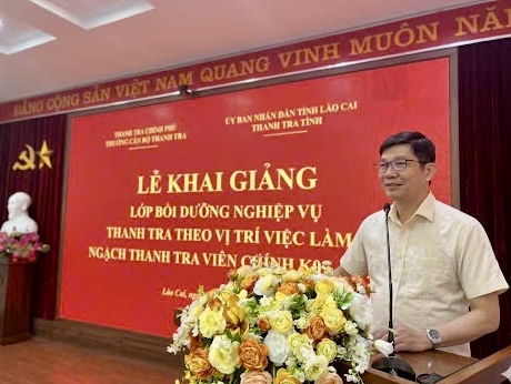 Khai giảng lớp Bồi dưỡng nghiệp vụ Thanh tra viên chính Khóa 03-2026