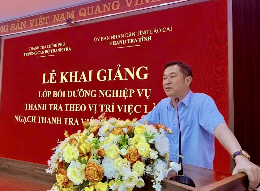 Khai giảng lớp Bồi dưỡng nghiệp vụ Thanh tra viên chính Khóa 03-2026