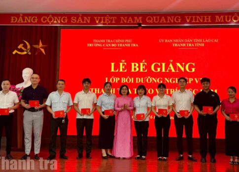 Lào Cai bế giảng lớp bồi dưỡng nghiệp vụ thanh tra viên chính K03-2026
