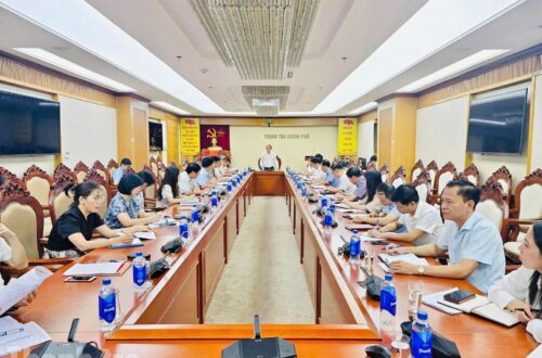 Tổng Thanh tra Nguyễn Quốc Đoàn làm việc với Cục I, Cục II, Cục III và Ban Tiếp công dân Trung ương