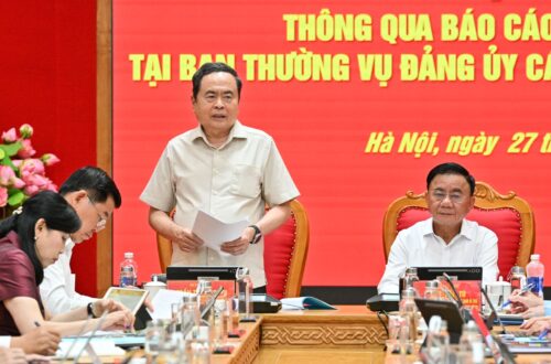 [Ảnh] Hội nghị thông qua Báo cáo kết quả kiểm tra tại Ban Thường vụ Đảng ủy các cơ quan Đảng Trung ương