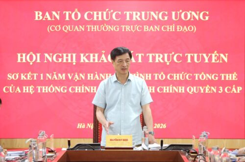 Khảo sát sơ kết 1 năm vận hành mô hình tổ chức tổng thể của hệ thống chính trị, mô hình chính quyền 3 cấp