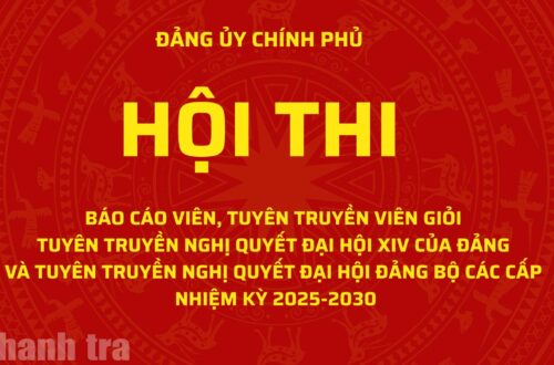 Hội thi Báo cáo viên, Tuyên truyền viên giỏi Đảng bộ Chính phủ năm 2026:  17 thí sinh tham gia vòng thuyết trình và trả lời câu hỏi