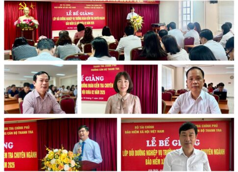 Trang bị bản lĩnh, nâng cao kỹ năng cho Trưởng đoàn kiểm tra bảo hiểm xã hội