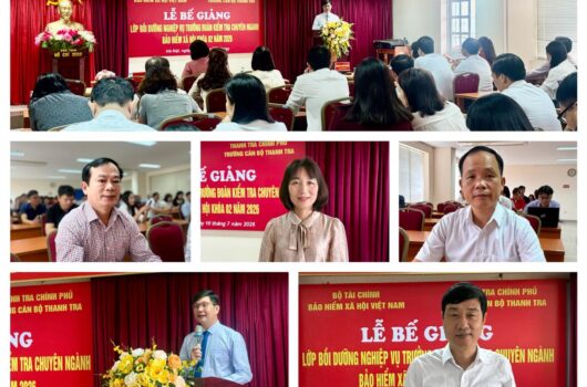 Trang bị bản lĩnh, nâng cao kỹ năng cho Trưởng đoàn kiểm tra bảo hiểm xã hội