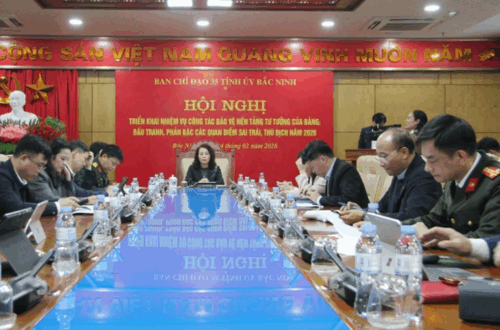 Bảo vệ nền tảng tư tưởng của Đảng gắn với phòng, chống tham nhũng, tiêu cực trong tình hình mới