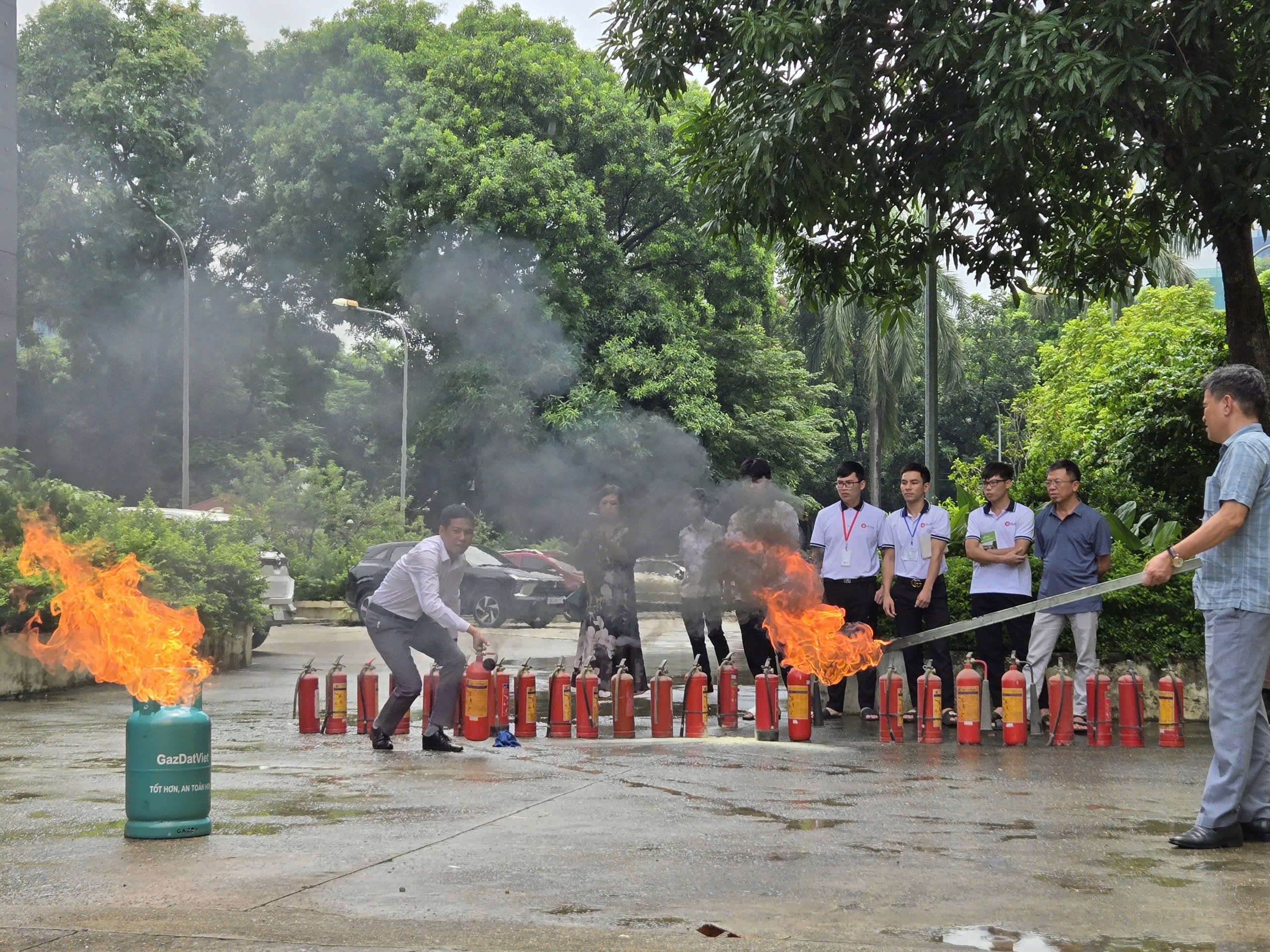 Trường Cán bộ Thanh tra tổ chức tập huấn nghiệp vụ phòng cháy, chữa cháy và cứu nạn, cứu hộ năm 2026