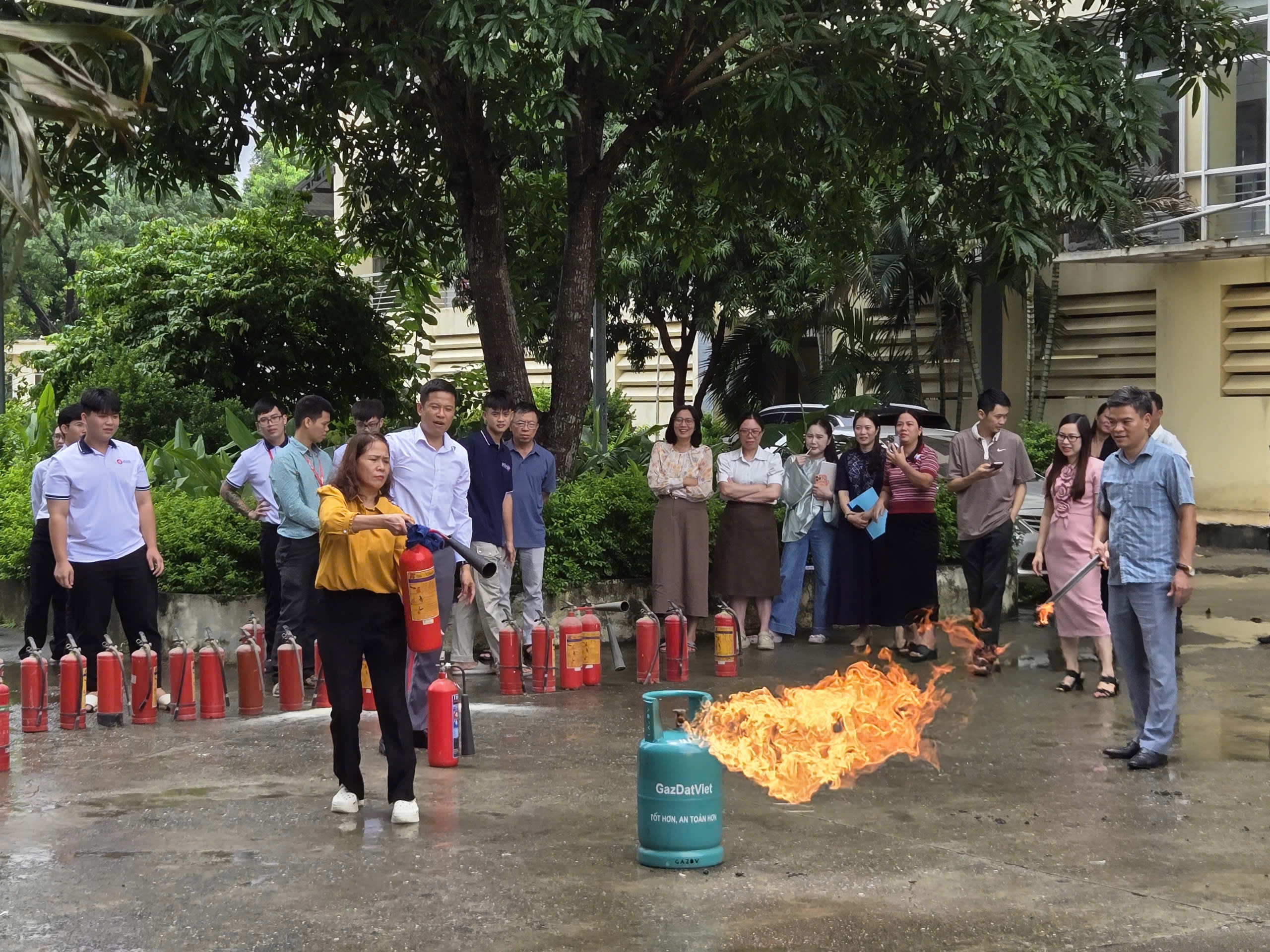 Trường Cán bộ Thanh tra tổ chức tập huấn nghiệp vụ phòng cháy, chữa cháy và cứu nạn, cứu hộ năm 2026