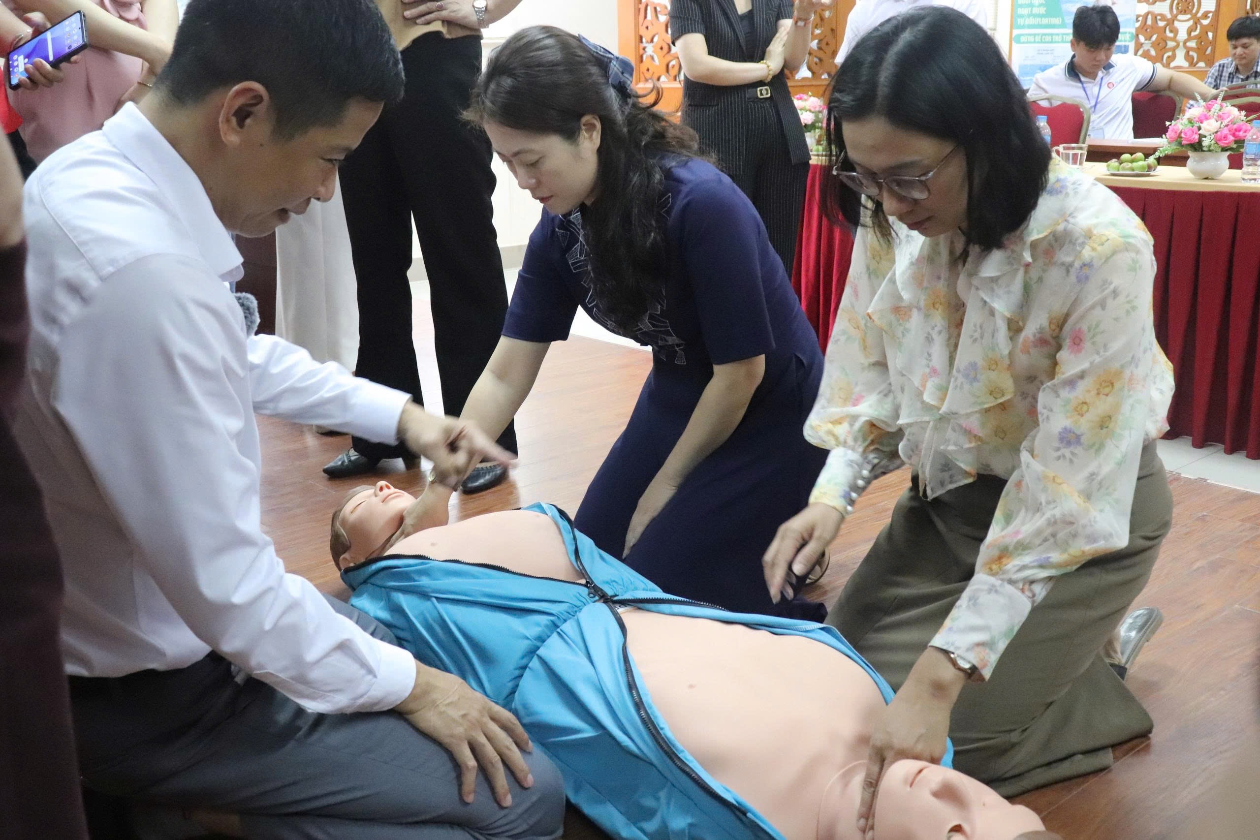 Trường Cán bộ Thanh tra tổ chức tập huấn nghiệp vụ phòng cháy, chữa cháy và cứu nạn, cứu hộ năm 2026