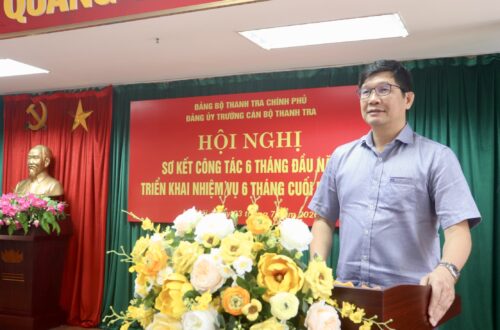 Xây dựng Đảng vững mạnh, tạo nền tảng đổi mới toàn diện Trường Cán bộ Thanh tra