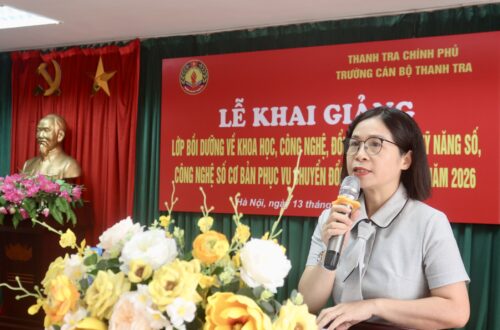 Bồi dưỡng chuyển đổi số cho cán bộ Thanh tra Chính phủ