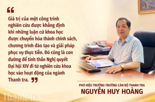 Bài 2: Mỗi công trình nghiên cứu là một bước hiện thực hóa Nghị quyết Đại hội XIV