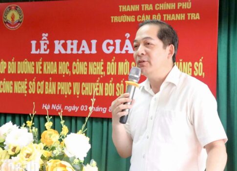 Hơn 160 cán bộ Thanh tra Chính phủ tham gia lớp bồi dưỡng về khoa học, công nghệ, đổi mới sáng tạo, kỹ năng số