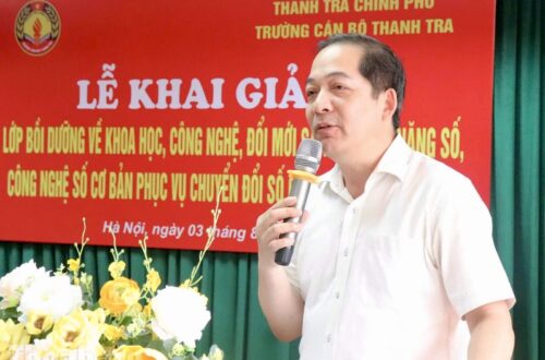 Hơn 160 cán bộ Thanh tra Chính phủ tham gia lớp bồi dưỡng về khoa học, công nghệ, đổi mới sáng tạo, kỹ năng số