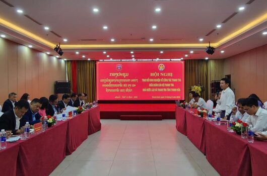 Đoàn Cán bộ Thanh tra Nhà nước Lào thăm và làm việc với Thanh tra Quảng Ninh