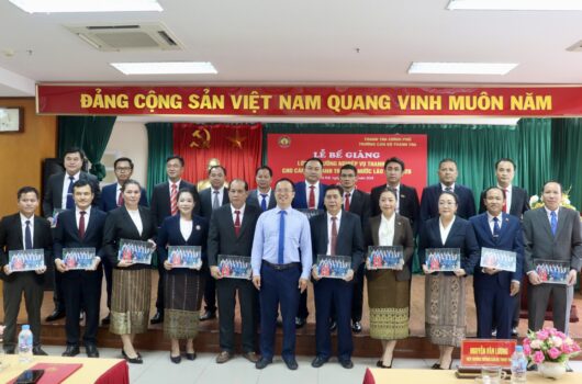Đoàn cán bộ Thanh tra Nhà nước Lào hoàn thành khóa bồi dưỡng nghiệp vụ thanh tra