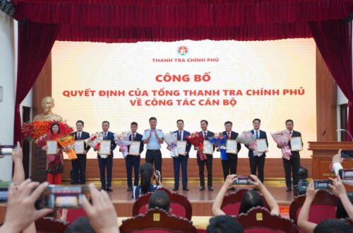 Thanh tra Chính phủ tiếp nhận 9 sĩ quan Công an nhân dân biệt phái