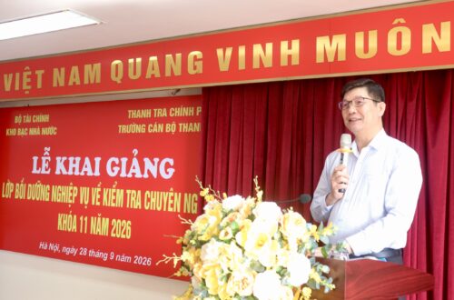 Gần 100 cán bộ Kho bạc Nhà nước tham dự lớp bồi dưỡng nghiệp vụ về kiểm tra chuyên ngành