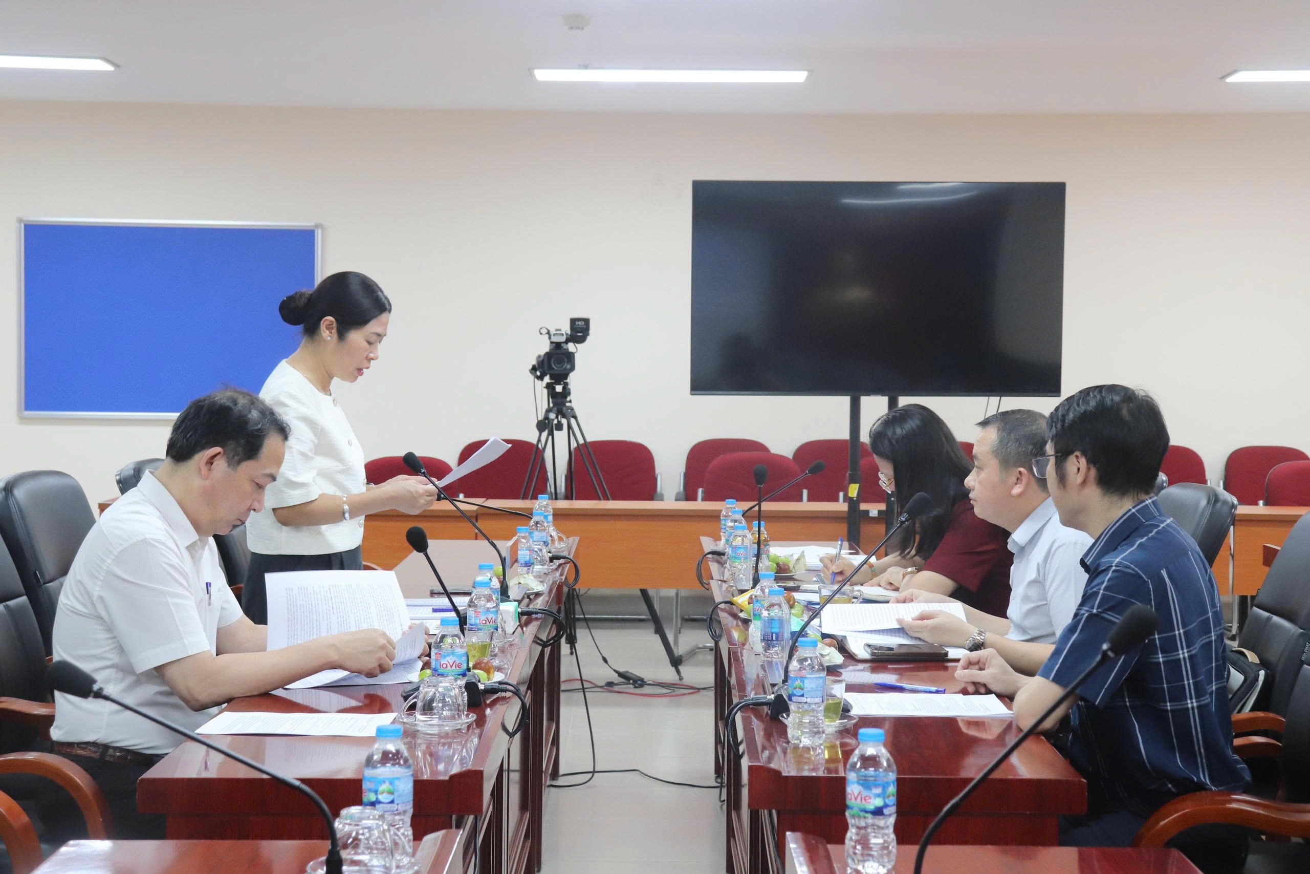 Hội nghị nghiệm thu đề tài khoa học cấp cơ sở: “Nâng cao hiệu quả hợp tác quốc tế của Thanh tra Chính phủ trong nghiên cứu khoa học và đào tạo nhân lực ngành Thanh tra”