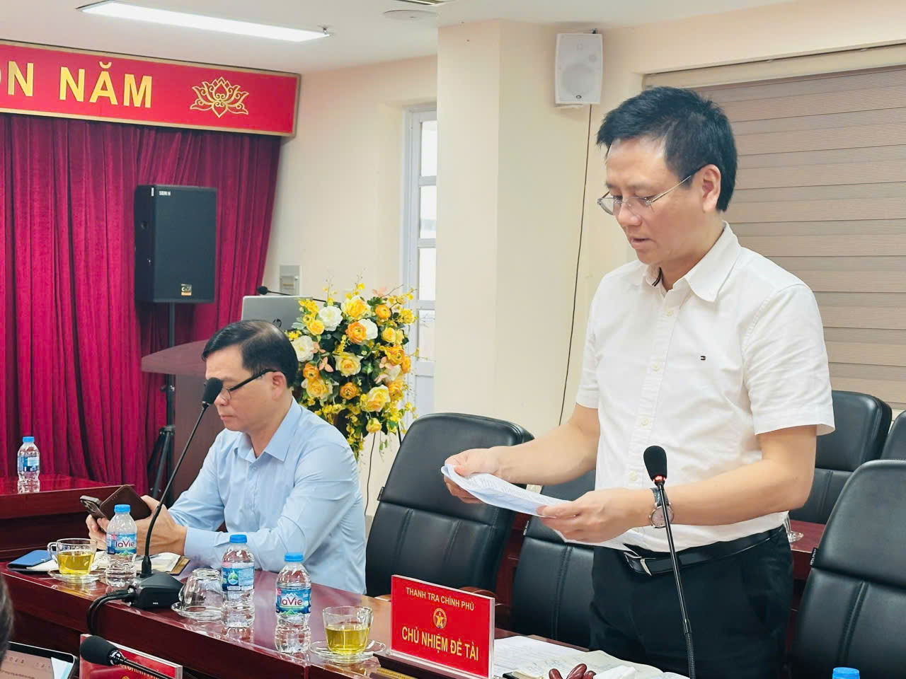Hội nghị nghiệm thu đề tài khoa học cấp cơ sở: “Vai trò lãnh đạo, chỉ đạo của Đảng ủy Thanh tra Chính phủ đối với công tác thanh tra chuyên đề trong giai đoạn hiện nay”