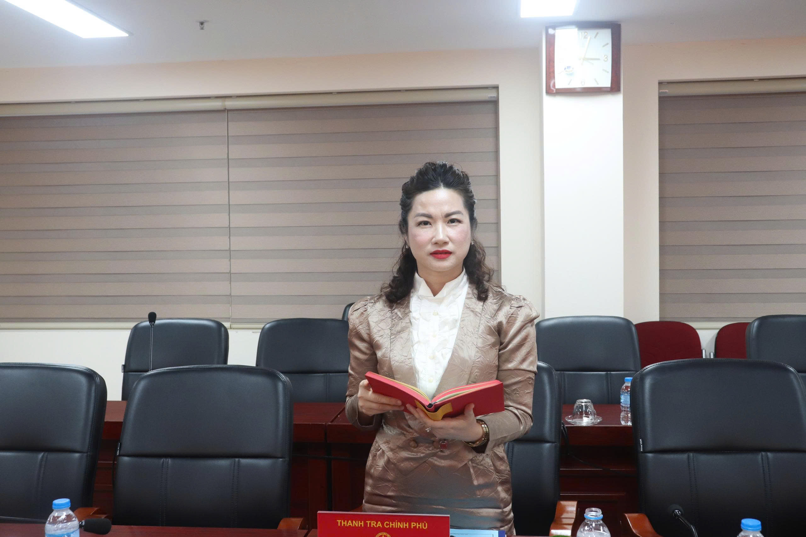 Hội nghị nghiệm thu đề tài cấp cơ sở: “Nâng cao hiệu quả phối hợp giữa Thanh tra Chính phủ và chính quyền cấp tỉnh trong giải quyết các vụ việc khiếu nại, tố cáo phức tạp, kéo dài”