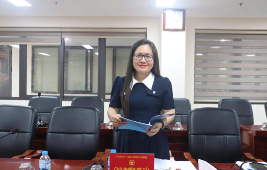Hội nghị nghiệm thu đề tài khoa học cấp cơ sở: “Cơ chế ủy quyền trong hoạt động thanh tra”