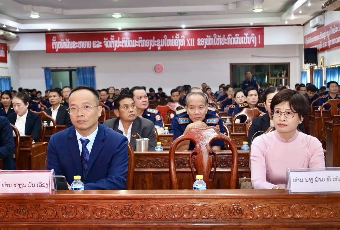 Lào tăng cường hợp tác với Trường Cán bộ Thanh tra Việt Nam trong đào tạo, bồi dưỡng cán bộ thanh tra