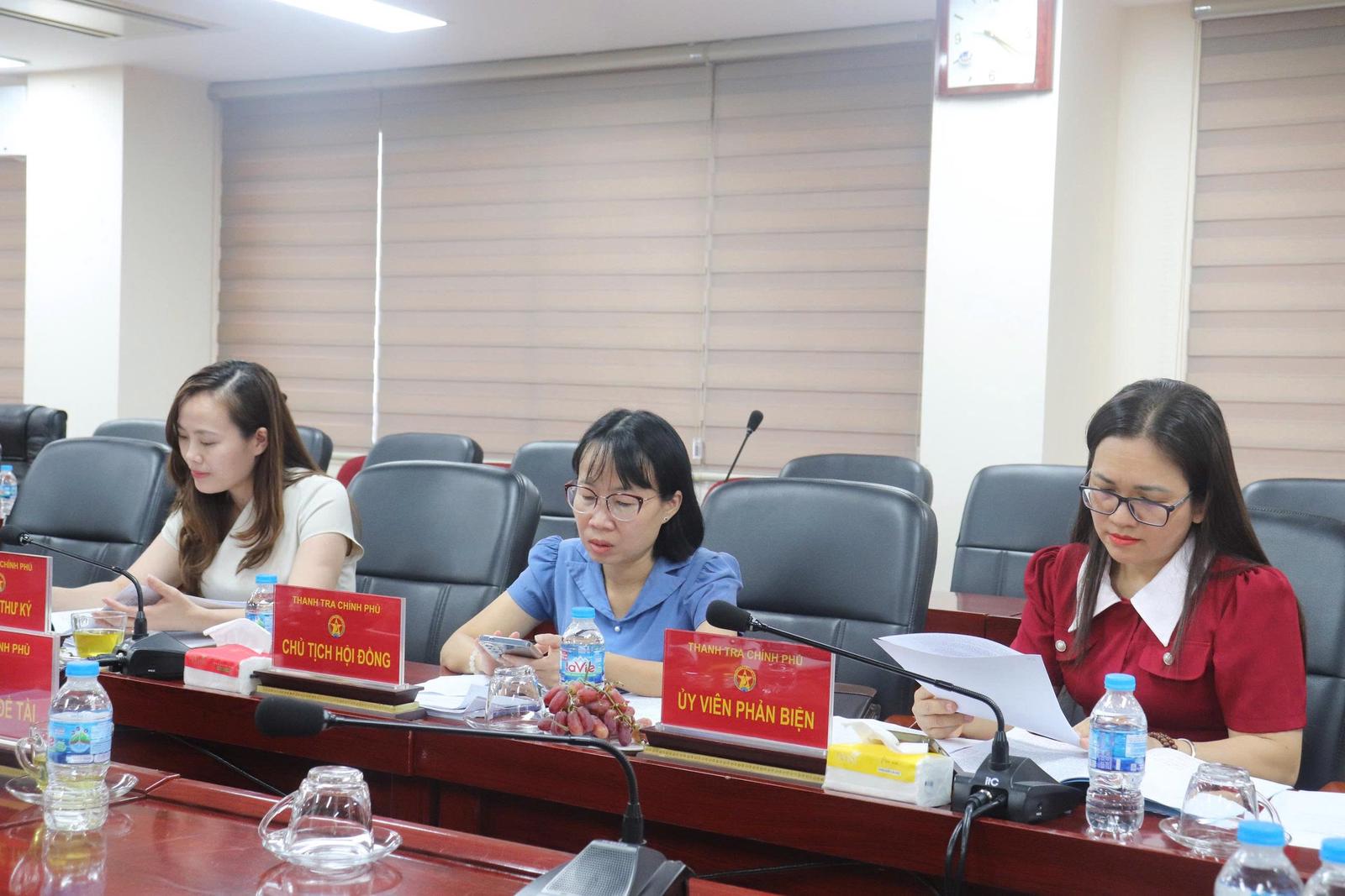 Hội nghị nghiệm thu đề tài khoa học cấp cơ sở: “Nâng cao hiệu quả công tác xử phạt vi phạm hành chính của chính quyền cấp cơ sở”