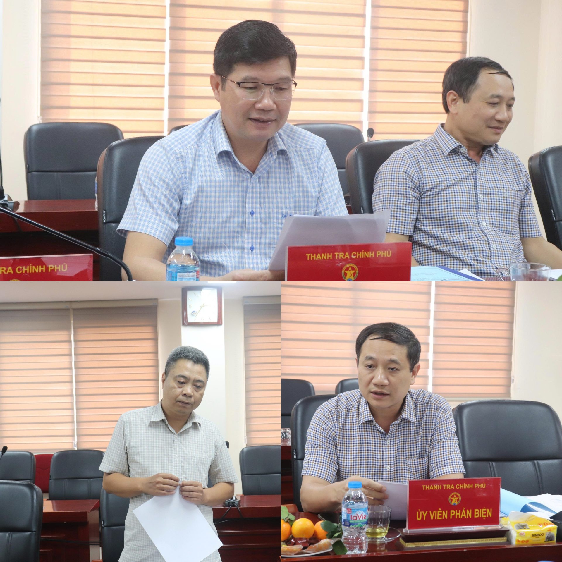 Hội nghị nghiệm thu đề tài cấp cơ sở: “Nâng cao hiệu quả phối hợp giữa Thanh tra Chính phủ và chính quyền cấp tỉnh trong giải quyết các vụ việc khiếu nại, tố cáo phức tạp, kéo dài”