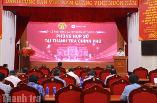 Văn phòng Thanh tra Chính phủ đẩy mạnh chuyển đổi số, xây dựng nền tảng dữ liệu ngành